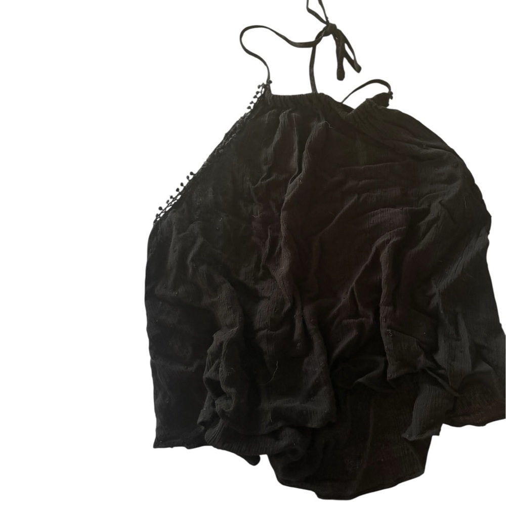 Ambiance Halter Top Black - Size Large - Picture 3 of 4